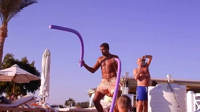 Pool Party Hilton hotel Nubian Resort Marsa Alam Resort 14 смотреть онлайн
