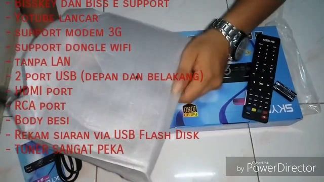 Digital Satellite Receiver - Test Unboxing Skybox A-1 смотреть онлайн