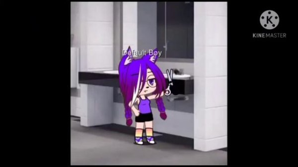 Клип "хорошая девочка стала плохой" /Gacha club\