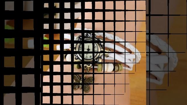 Women Casual Vintage Multilayer Butterfly Faux Leather Bracelet Quartz Watch - White смотреть онлайн