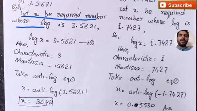 Class 9th.Lecture 2 Exercise 3.2 Define logarithm, characteristic, mantissa.What is common and natu смотреть онлайн