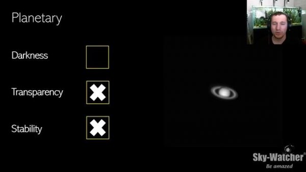 Условия видимости для наблюдений | Sky-Watcher – видеообзор