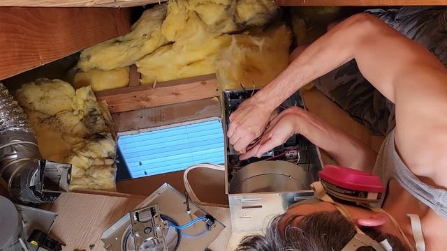 COMPLETE HEATER FAN LIGHT COMBO REPLACEMENT | HOW TO INSTALL A BATHROOM FAN HEATER смотреть онлайн