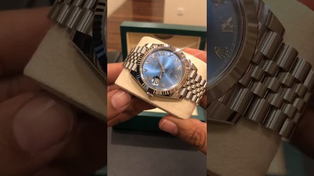 Rolex Datejust 41 126334 Blue Roman Baselworld 2019