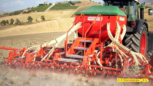 Sembradora Maschio Gaspardo PRIMAVERA - JJCalabazaVlog смотреть онлайн