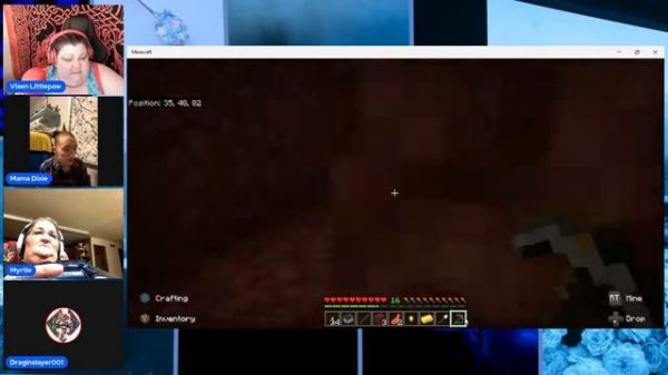 Gaming with Vixy on Planet Flipside ... Mine Craft