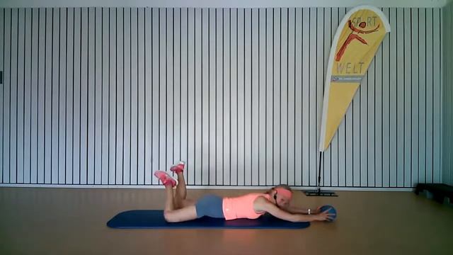 MINI PILATES BALL | Fitness für zuhause - Sportwelt VfL Sindelfingen смотреть онлайн