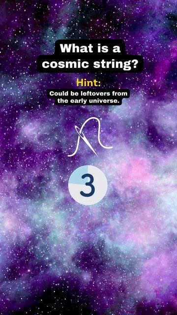 What Is A Cosmic String?