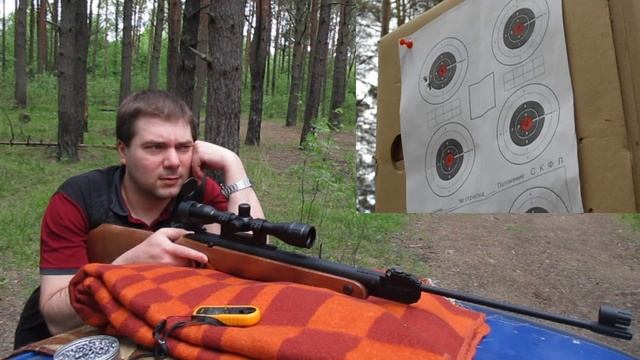 МР 515С (МР 513М) и пули JSB STRATON 5.5мм 1.03г.