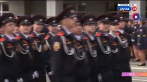 Парад Победы и Минута молчания. Каскад (Калининград). 09.05.2024