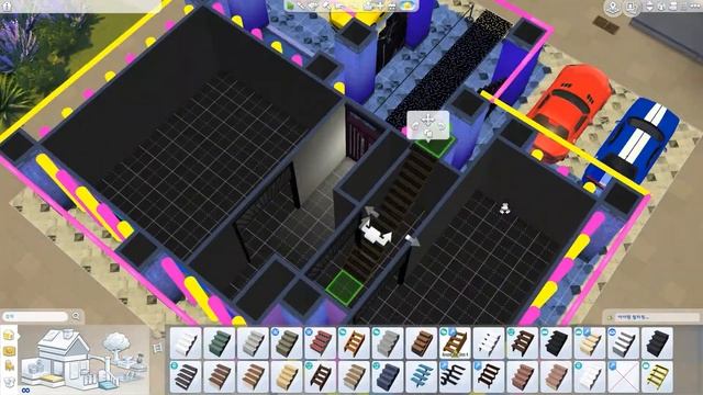 sims4 ) Neon sign club / speedbuild & screenshot / 심즈4 ) 네온사인클럽🎧 смотреть онлайн