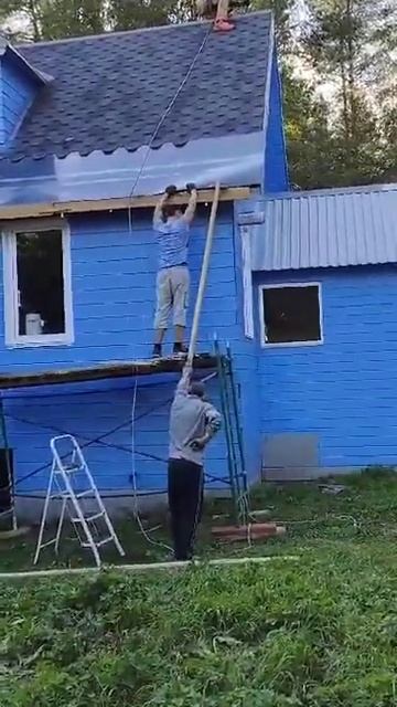 гибкая черепица, ремонт ошибки укладки без подкладочного ковра смотреть онлайн