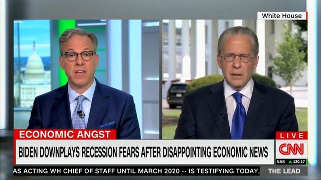CNN’s Jake Tapper Fact Checks Biden Advisor Gene Sperling On The Definition Of Recession смотреть онлайн