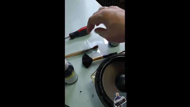 Sony CFS KW200S Часть 4 покраска динамиков