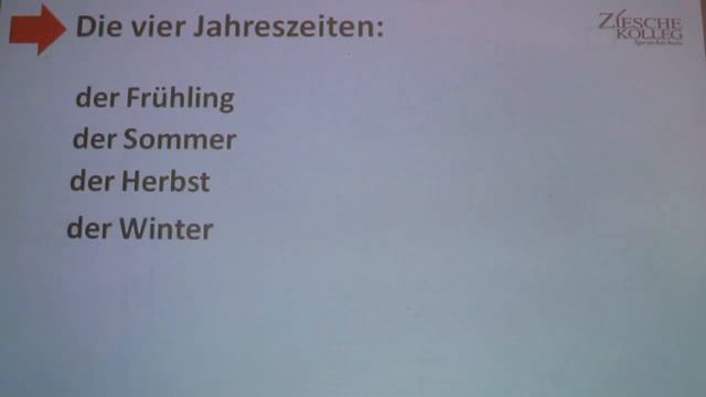 Deutsch lernen A1 - die vier Jahreszeiten смотреть онлайн