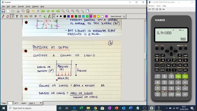 Hydrostatics and Calculating Pressure at Depth. смотреть онлайн