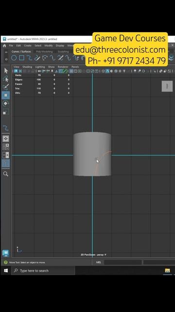 How to project curves onto Mesh in Maya #3d #3dmodeling #gamedev смотреть онлайн