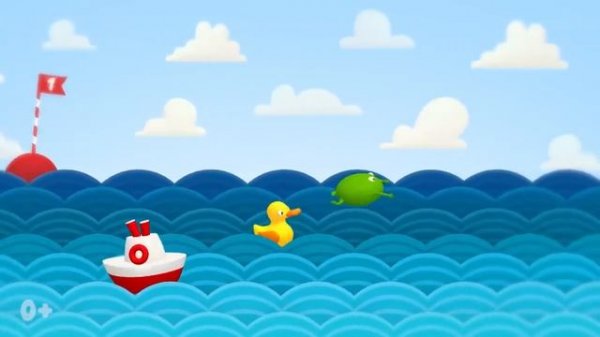 Цып-Цып - КУПАНИЕ - 8 серия. Мультик для малышей.