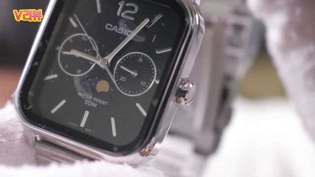 애플워치!? 카시오 애플워치 오마주? 가끔 디지털이 식상하신 분들이라면~ 카시오 MTP-M305D-1AVDF 상세후기 언박싱 / CASIO GSHOCK  WATCH Unboxin