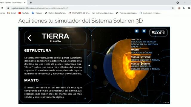 Práctica De Laboratorio El Sistema Solar