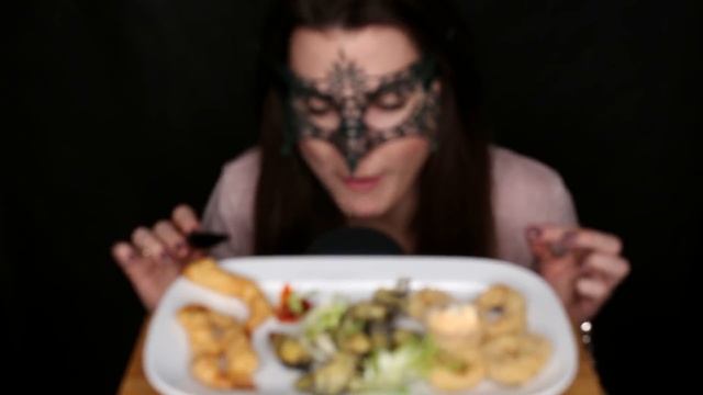 АСМР МИДИИ, КРЕВЕТКИ и КОЛЬЦА КАЛЬМАРА/ASMR Mukbang BAKED Mussels, Shrimp & Calamar Tempura