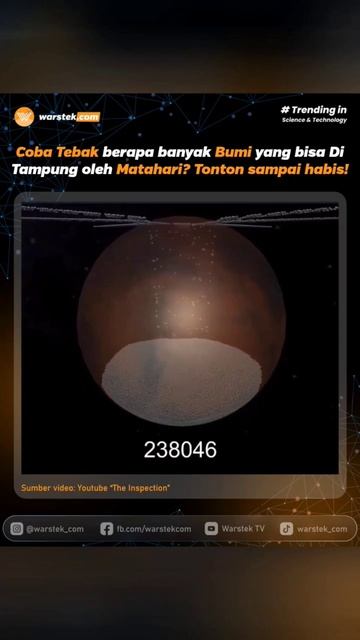 Dibutuhkan lebih dari 330.000 Bumi untuk menyamai massa Matahari. #matahari #bumi #radius #ukuran смотреть онлайн