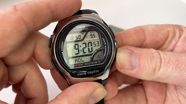 #CASIO WV-58U Wave Ceptor (Module 3053) - Digital Watch Review