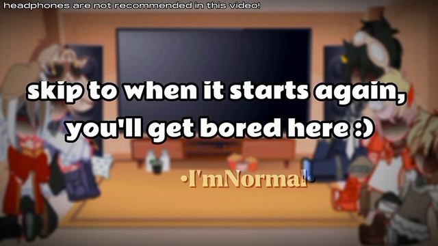 : [Dsmp React To Purpled AUs] : [Hope You Enjoy! :) ] : [ •I'mNormal• ]