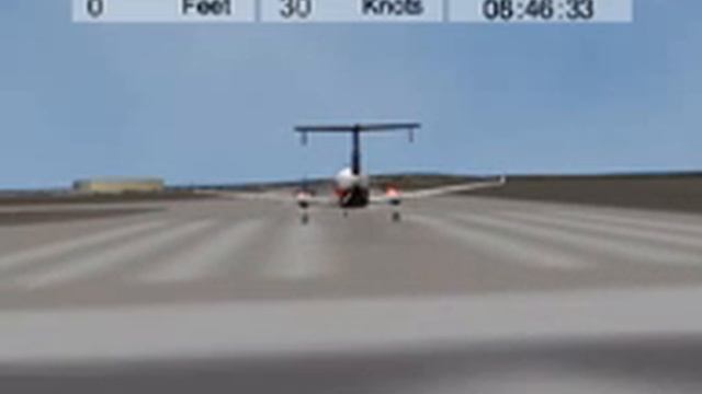 Air Midwest 5481 Beech 1900 Charlotte NTSB Animation