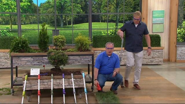 Sun Joe 7.2V Rechargeable Hedge Trimmer & Grass Shears w/ Telescopic Pole on QVC смотреть онлайн