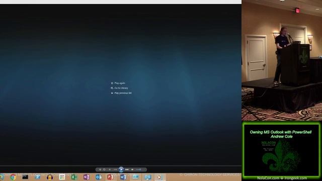 104 Owning MS Outlook with PowerShell Andrew Cole смотреть онлайн