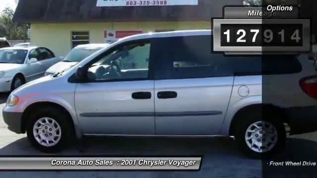 2001 Chrysler Voyager Auburndale FL 33823 смотреть онлайн
