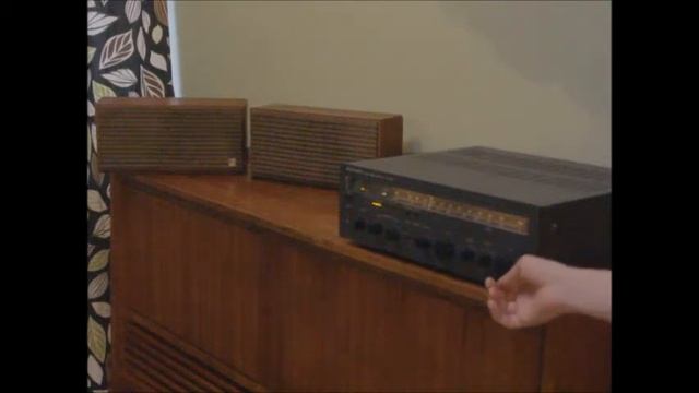 vector Research VR-3000 Receiver & Jensen X-11A Speakers смотреть онлайн