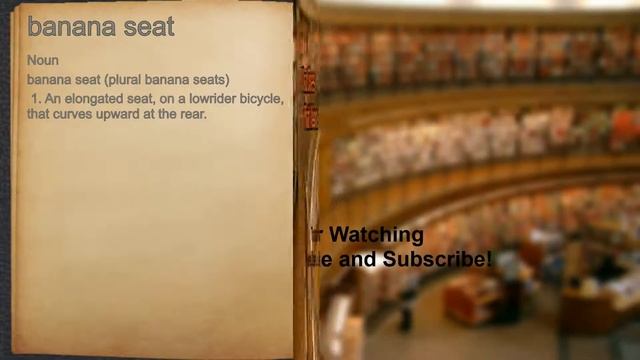 What does banana seat mean? смотреть онлайн