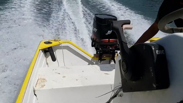 Mercury 40 hp two stroke sea trial 1 смотреть онлайн