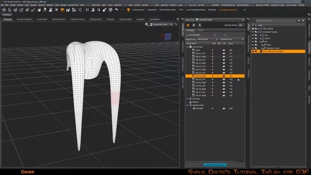 DazStudio Twi'lek for G3F 02 Export OBJ with Groups смотреть онлайн