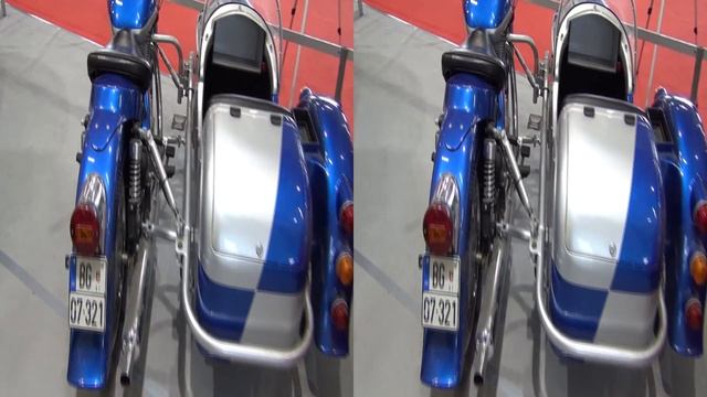 Royal Enfield Motorcycle with Sidecar Exterior and Interior in 3D 4K UHD смотреть онлайн