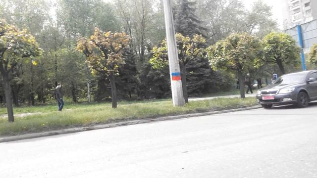 БТРы на ул.Паркавая Краматорск смотреть онлайн