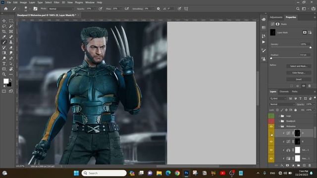 Creating Movie Poster for Deadpool 3 | Photoshop Manipulation | Photo Edit | LoneWolf Goku смотреть онлайн