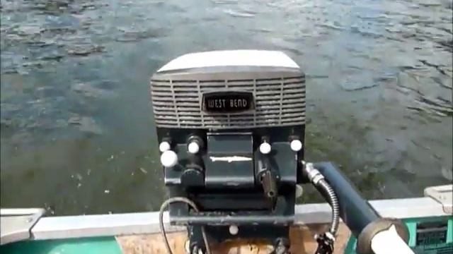 1960 West Bend 12hp смотреть онлайн