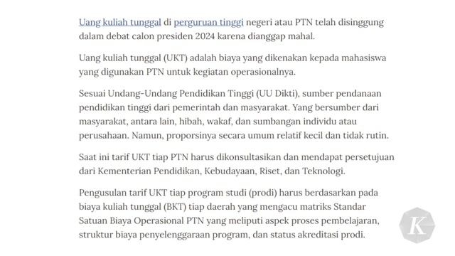 Menteri Nadiem Akhirnya Batalkan Kenaikan UKT смотреть онлайн