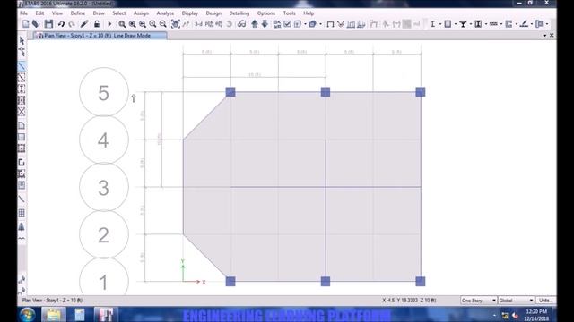 How to manually mesh the slab in etabs - Etabs Tutorial 16 - Meshing of slab смотреть онлайн