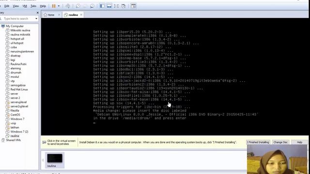 CARA MUDAH MEMBUAT VoIP MENGGUNAKAN DEBIAN DI VmWare смотреть онлайн