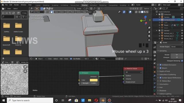Graveyard House in Blender 2.82 (part-2) | Blender in tamil | LMWS смотреть онлайн