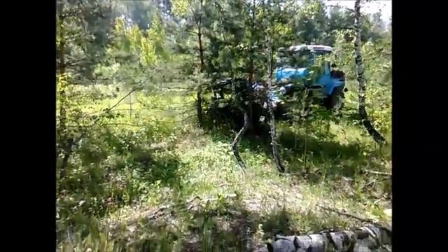 Работа ИЛН 2000 на тракторе ХТА 200 смотреть онлайн