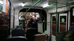 Вид из салона Тролза-62052.01 [ЗиУ-683* / ЗиУ-6205*], Ярославль, #168.  3.01.2025