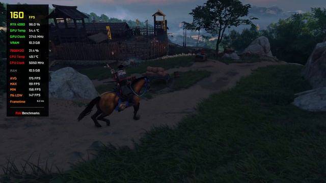 Ghost of Tsushima | RTX 4080 + Ryzen 7 7800X3D | 1440p Ultra + DLSS Frame Generation смотреть онлайн