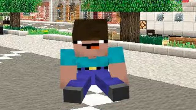 Путешествия Нубика в майнкрафте , Нуб нашёл деревню профисионалов смотреть онлайн