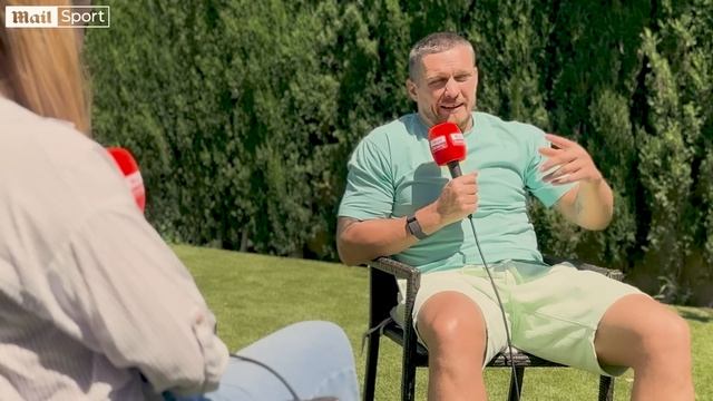 Emotional Usyk remembers heartbreaking final conversation with late father | Interview смотреть онлайн