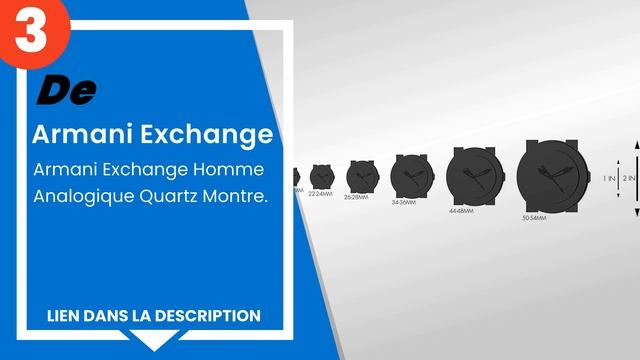 Les 5 meilleures montres Armani pour homme смотреть онлайн